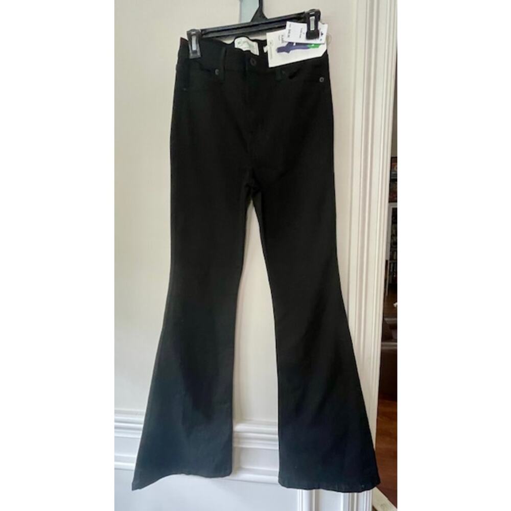 NWT RE Generation black flare jeans- size 7/28